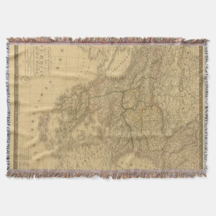 Europe 23 throw blanket