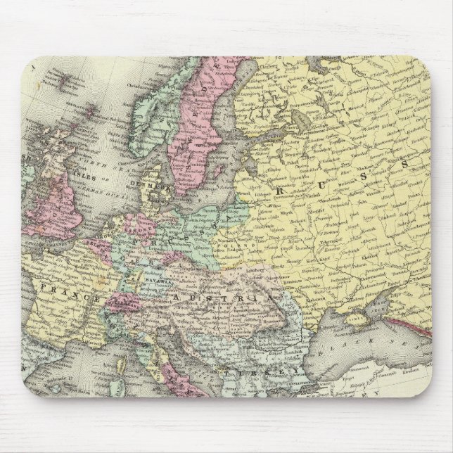 Europe 24 mouse mat (Front)