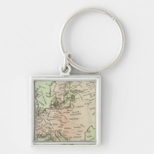 Europe 26 key ring