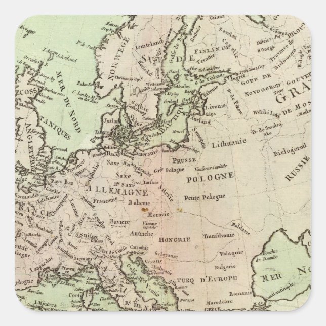 Europe 26 square sticker (Front)