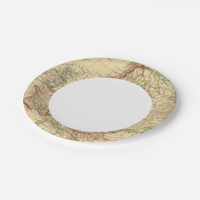 Europe 27 paper plate (Angled)