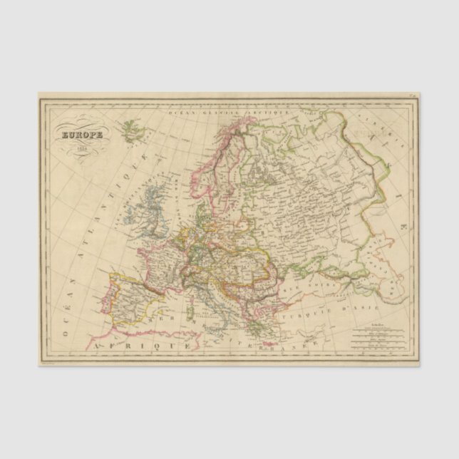 Europe 27 tissue paper (Front)