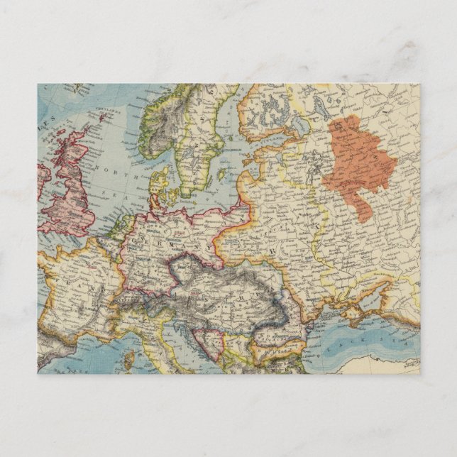 Europe 28 postcard (Front)