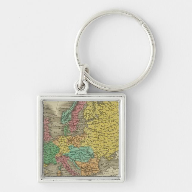 Europe 2 key ring (Front)