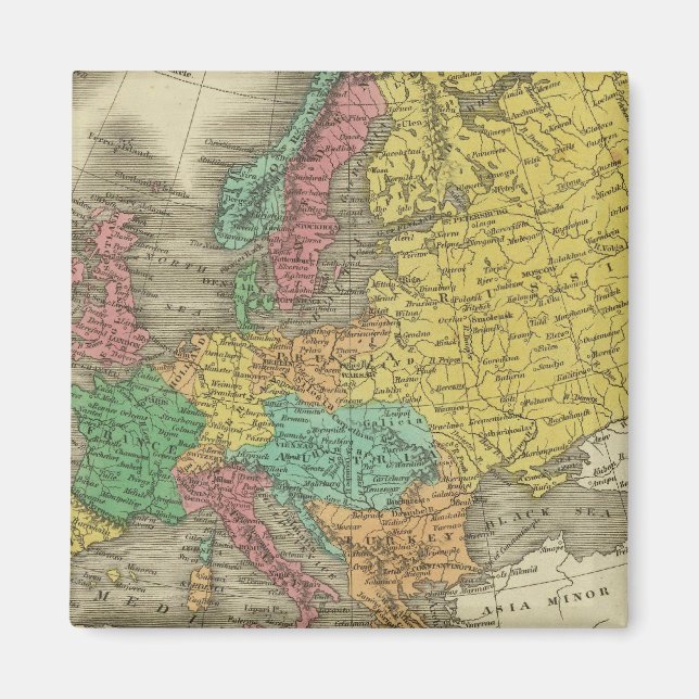 Europe 2 magnet (Front)