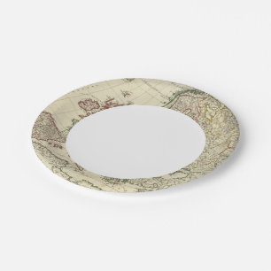 Europe 2 paper plate