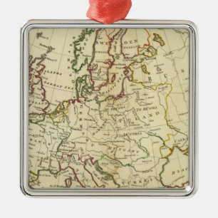Europe 33 metal tree decoration