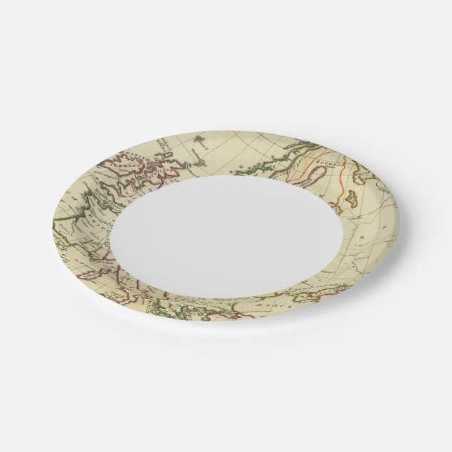 Europe 33 paper plate (Angled)