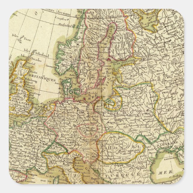 Europe 35 square sticker (Front)