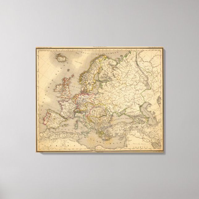 Europe 37 canvas print (Front)