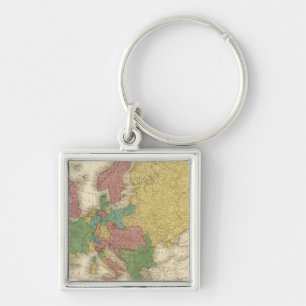 Europe 37 key ring