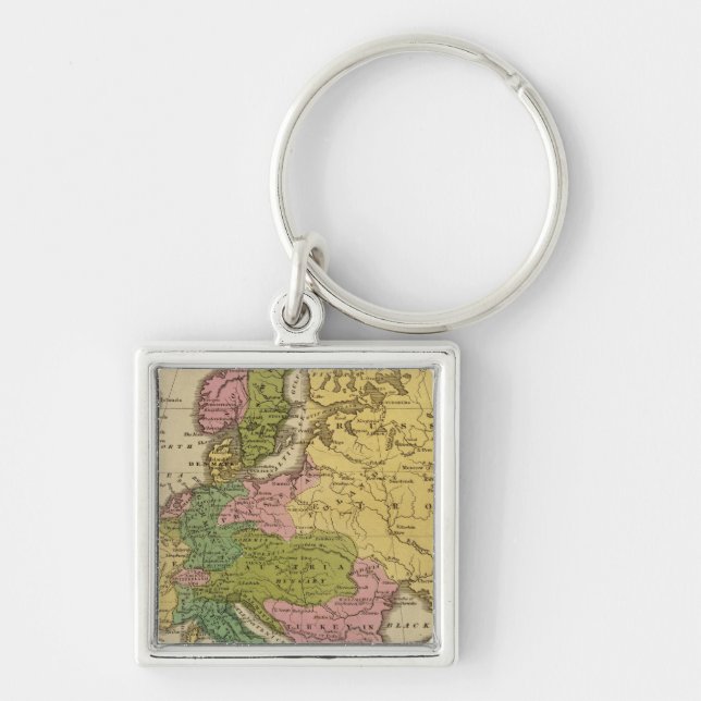 Europe 40 key ring (Front)