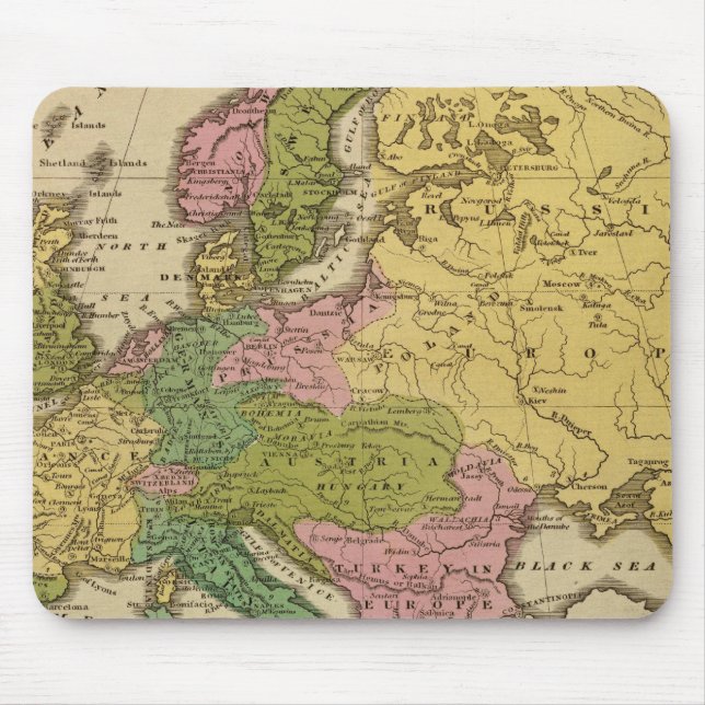 Europe 40 mouse mat (Front)