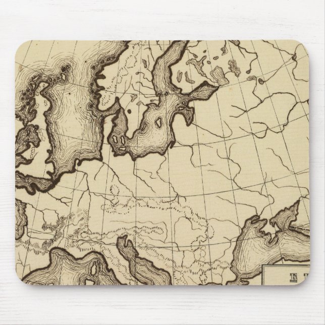 Europe 45 mouse mat (Front)