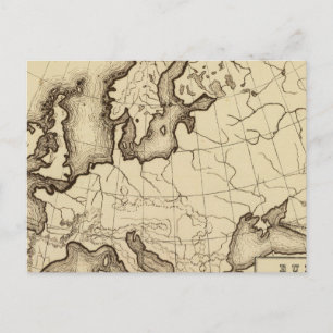 Europe 45 postcard
