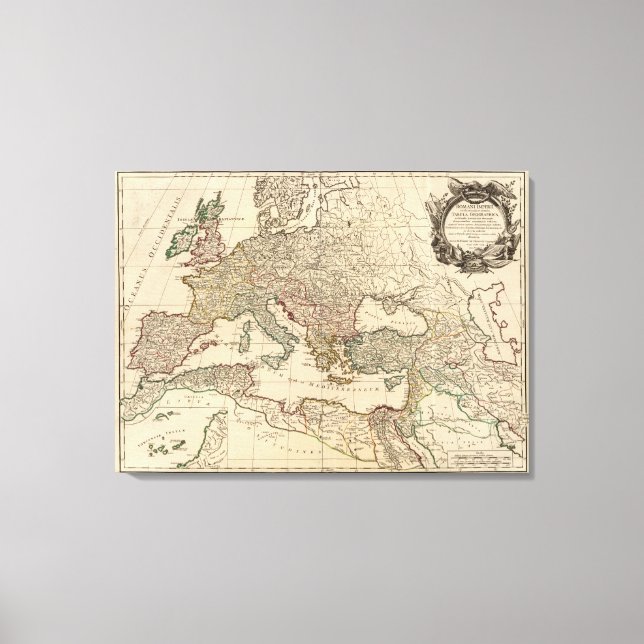 Europe 46 canvas print (Front)