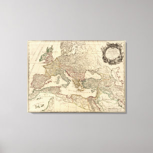 Europe 46 canvas print