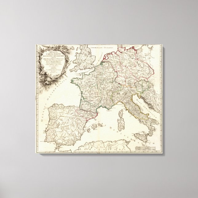 Europe 48 canvas print (Front)