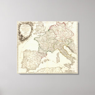 Europe 48 canvas print
