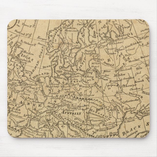 Europe 4 mouse mat (Front)