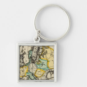Europe 51 key ring