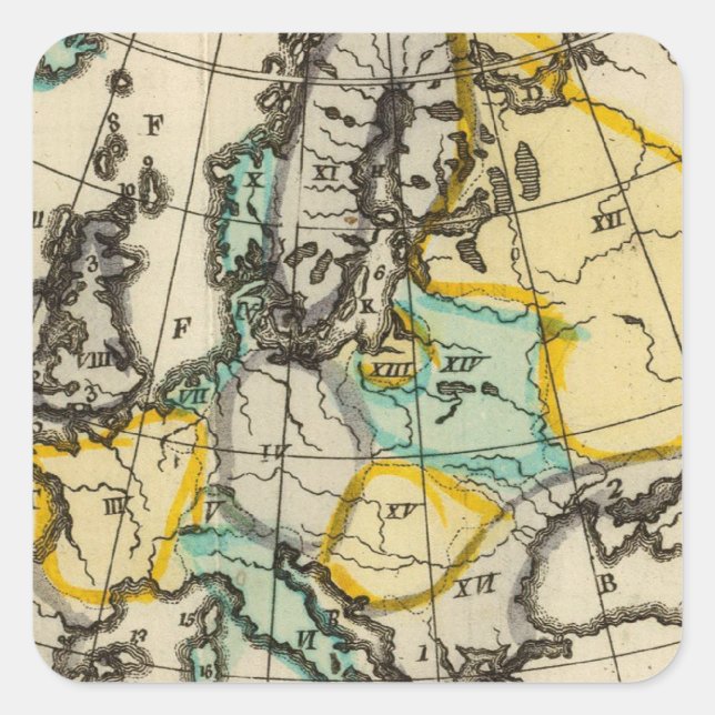 Europe 51 square sticker (Front)