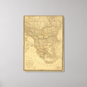 Europe 6 canvas print