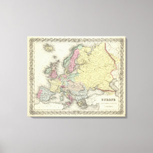 Europe 7 canvas print