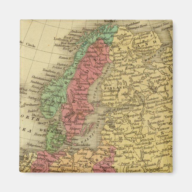 Europe 8 magnet (Front)