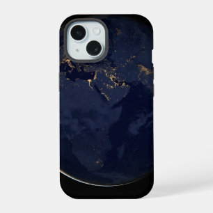 Europe, Africa & Middle East City Lights At Night iPhone 15 Case