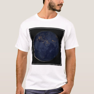 Europe, Africa & Middle East City Lights At Night T-Shirt