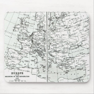 Europe, at the start of the Reformation Mouse Mat