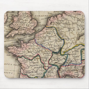 Europe Atlas Map Mouse Mat