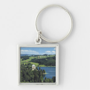 Europe, Austria, Fuschl. Schloss Fuschl Castle Key Ring