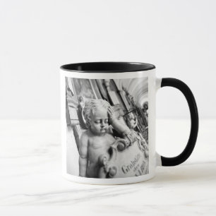Europe, Austria, Salzburg. Cherub and monument 3 Mug