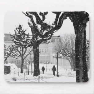 Europe, Austria, Salzburg. Winter, Mouse Mat