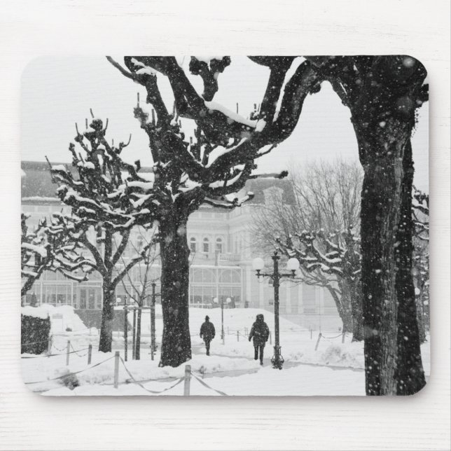 Europe, Austria, Salzburg. Winter, Mouse Mat (Front)