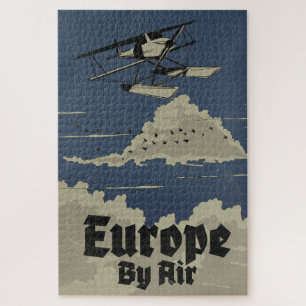 Europe By Air Jigsaw Puzzle
