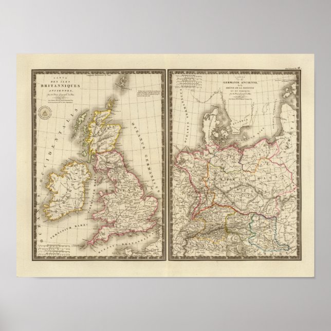 Europe Central England Germany Poster (Front)