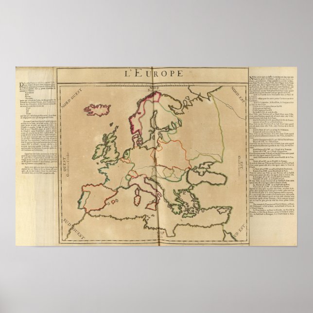 Europe Climate Poster (Front)