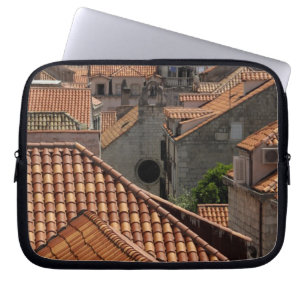 Europe, Croatia. Mediaeval walled city of 2 Laptop Sleeve