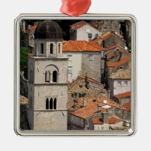Europe, Croatia. Mediaeval walled city of Metal Tree Decoration