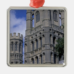 Europe, England, Cambridgeshire, Ely. Ely Metal Tree Decoration
