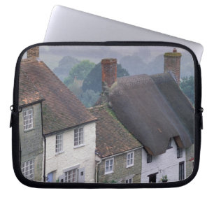 Europe, England, Dorset, Gold Hill, Shaftesbury. 2 Laptop Sleeve