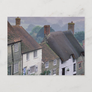 Europe, England, Dorset, Gold Hill, Shaftesbury. 2 Postcard