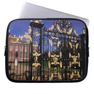 Europe, England, London. Gilded gate outside of 2 Laptop Sleeve