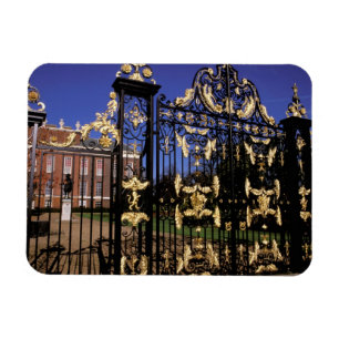 Europe, England, London. Gilded gate outside of 2 Magnet