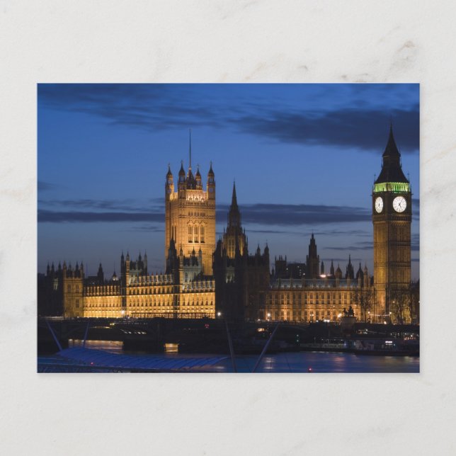 Europe, ENGLAND, London: Houses of Parliament / Postcard (Front)