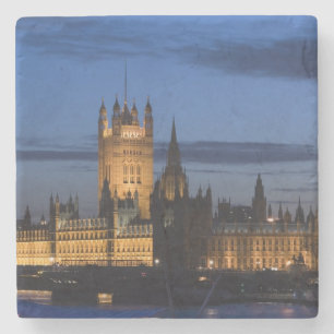 Europe, ENGLAND, London: Houses of Parliament / Stone Coaster