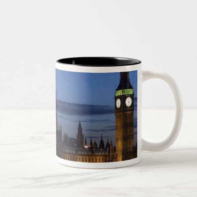 Europe, ENGLAND, London: Houses of Parliament / Two-Tone Coffee Mug (Right)